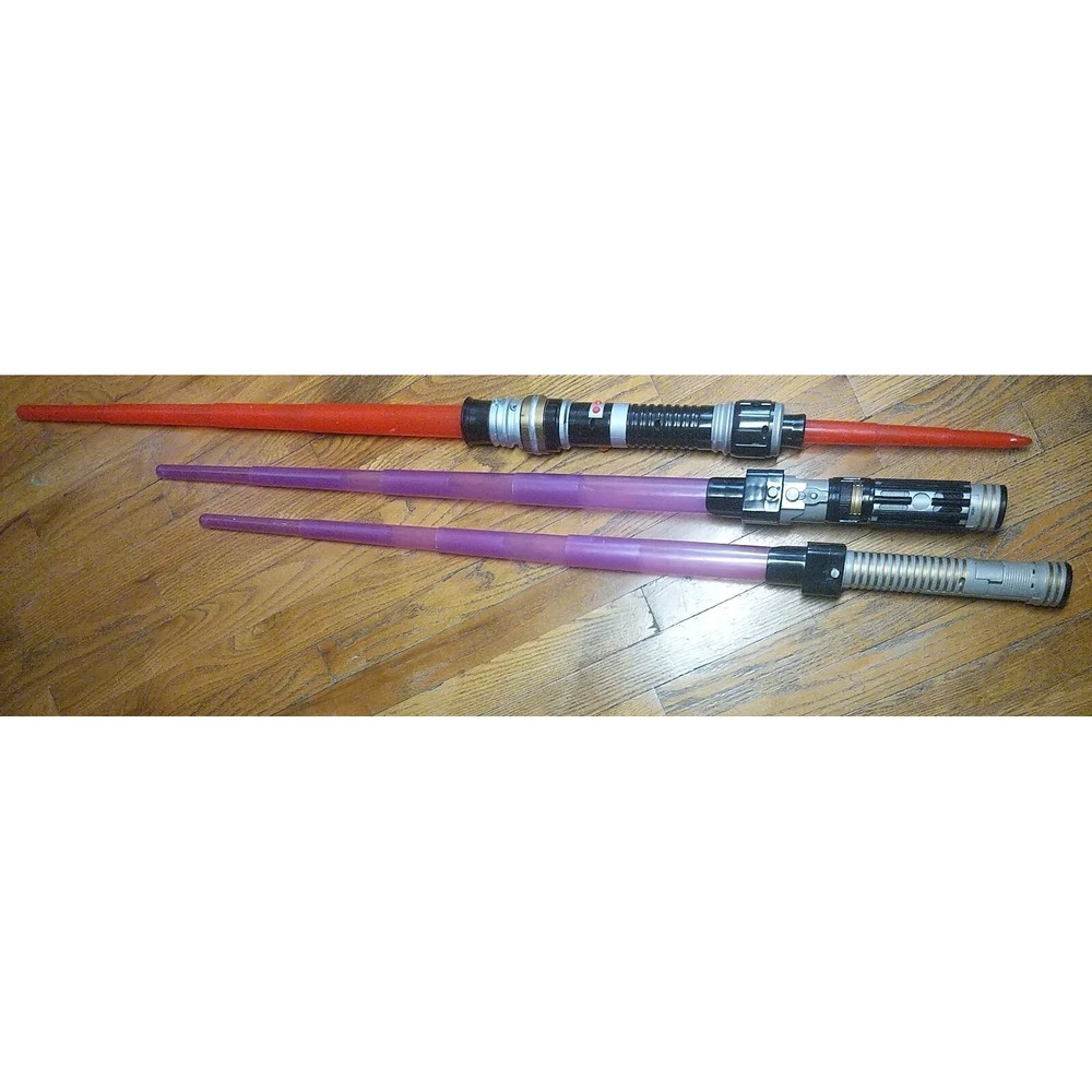 Star Wars Darth Vader Lightsaber Red W/ Small Saber Hilt 2009 LFL *UNTESTED*